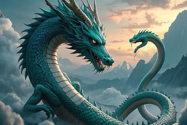同时梦见龙和蛇是什么意思