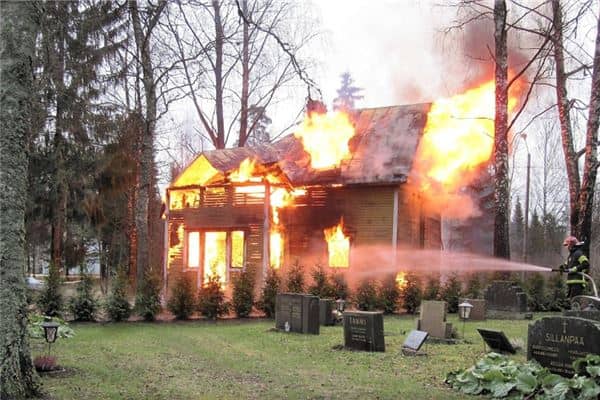 梦见房子着火了