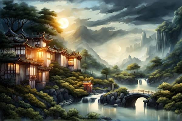 梦见洪水淹没房子