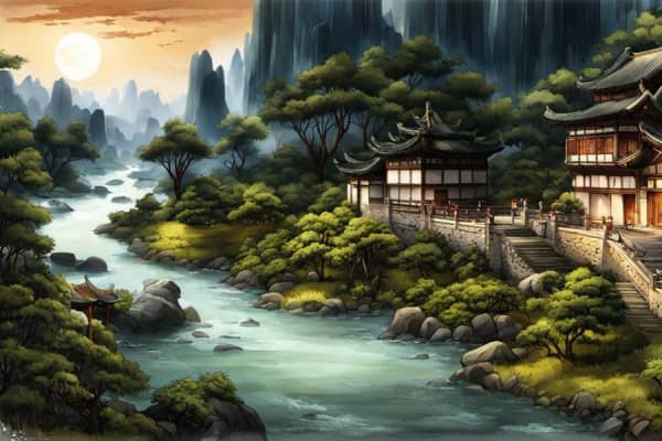 梦见沿着河边走