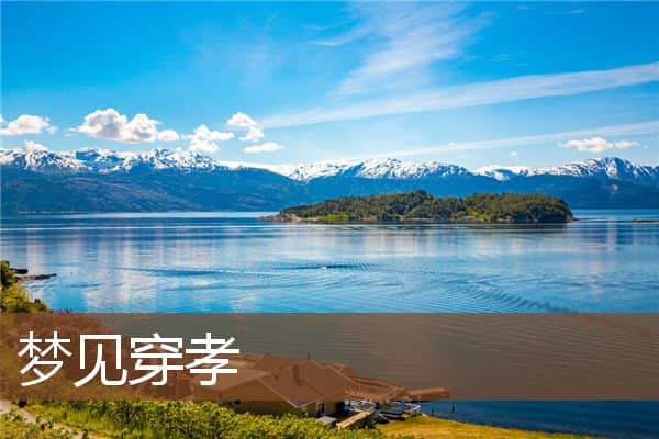梦见穿孝是什么意思