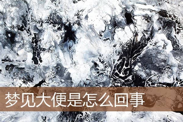 梦见大便是怎么回事是什么意思