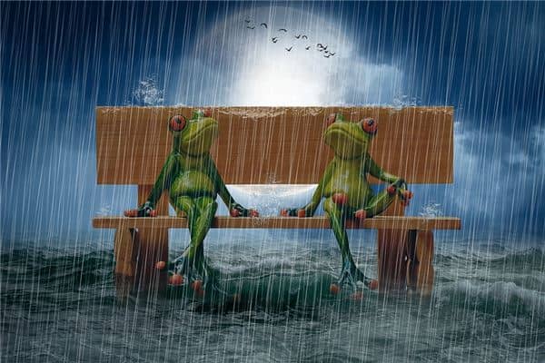 做梦下大雨是什么兆头是什么意思