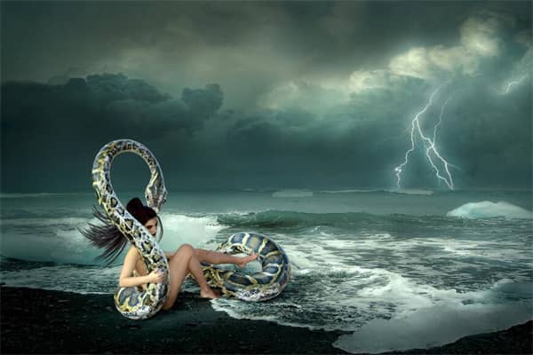 梦见怀孕的人蛇是啥预兆